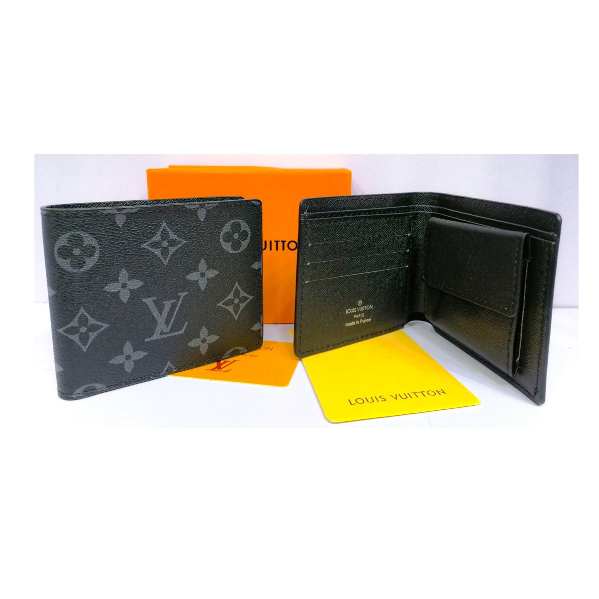 Louis Vuitton Monogram Bifold Wallet with Coin Pocket - Image 2