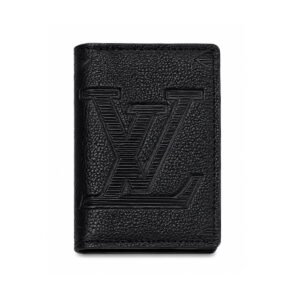 Damier Graphite Canvas Pocket Organizer Slim Card Wallet