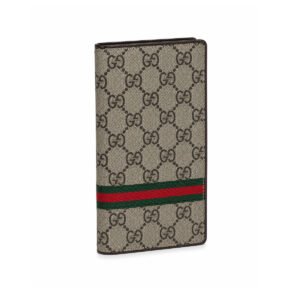 Heritage GG Supreme Canvas Slim Vertical Executive Long Wallet - TS-01