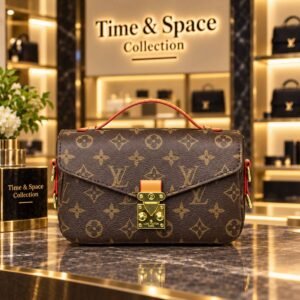 Louis Vuitton Monogram Structured Handbag, Classic & Reverse Brown - Brown