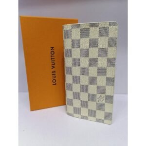 Damier Azur Canvas Vertical Brazza Long Wallet for Men - TS-01