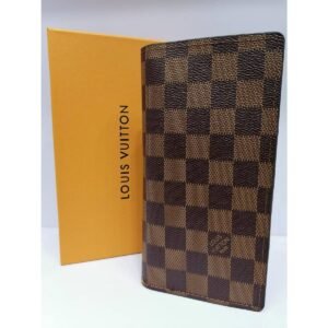 Damier Azur Canvas Vertical Brazza Long Wallet for Men - TS-02
