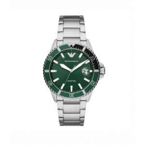 Emporio Armani AR11338 Men's Watch Green Dial