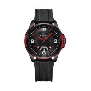 Naviforce NF9215T Men's Classic Silicone Quartz Watch