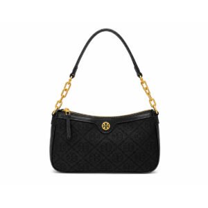 Tory Burch T Monogram Shoulder Bag for Women Black