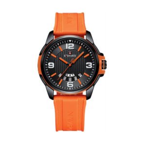 Naviforce NF9215T Men's Classic Silicone Quartz Watch