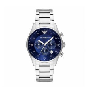Emporio Armani Men's Blue Dial Chronograph Watch