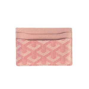 Goyard Card Holder Pink Color