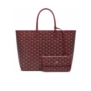 Goyard Wine Red Tote Bag