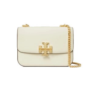 Tory Burch Eleanor Cream Leather Shoulder Bag