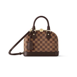 Louis Vuitton Alma Brown Damier Ebene Handbag