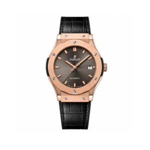 Hublot Classic Fusion King Gold Grey Dial Watch
