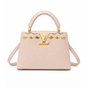 Louis Vuitton Mechanical Flowers Capucines BB handbag in pink