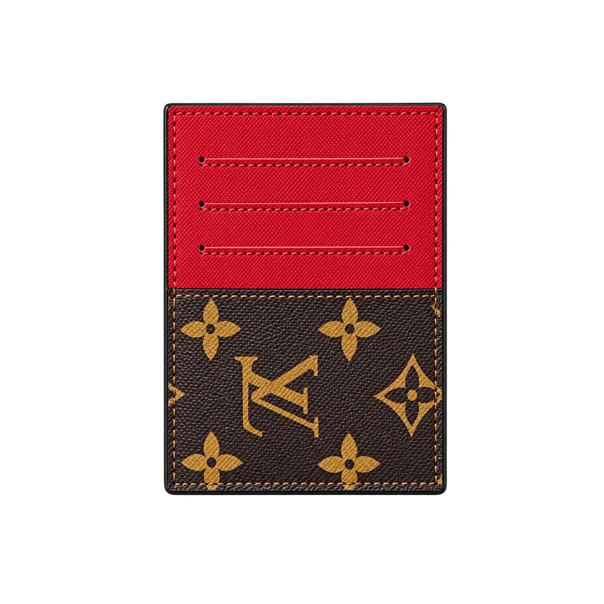 Louis Vuitton Wine Red Monogram Card Holder