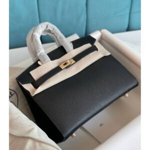 HERMÈS Birkin 30 Epsom Leather Bag - Black