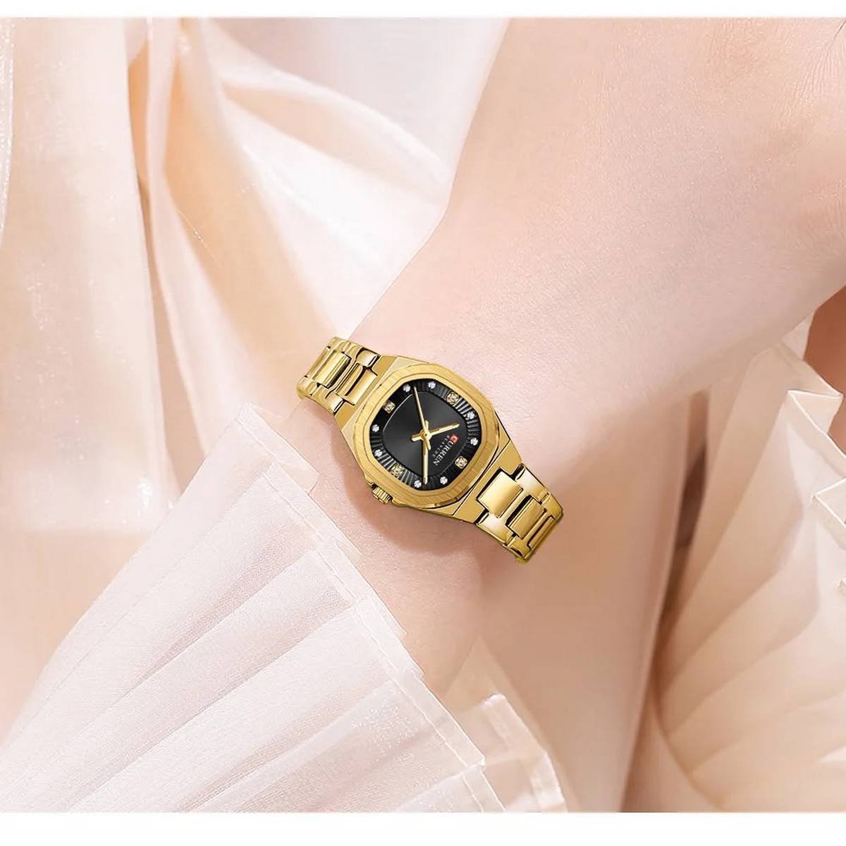 CURREN Blanche 9104 Women's Geometric Quartz Watch - Image 3