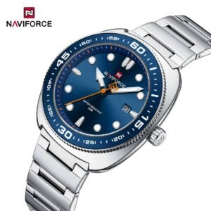 Naviforce NF9250 Luxury Steel Men's Quartz Watch - Royal Blue