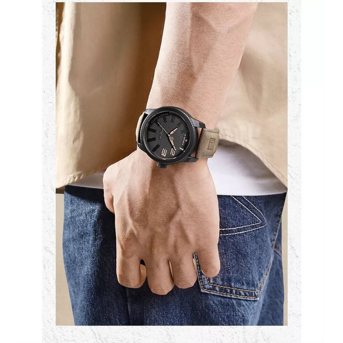 Naviforce NF9202 Grandel Men's Sports Quartz Watch - Image 5