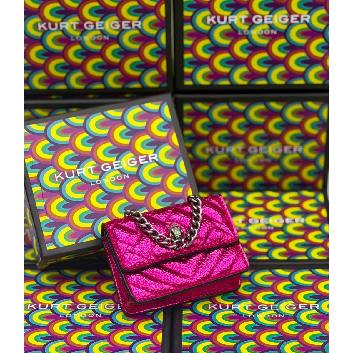 Kurt Geiger London Kensington Micro Quilted Crossbody Bag - Image 5