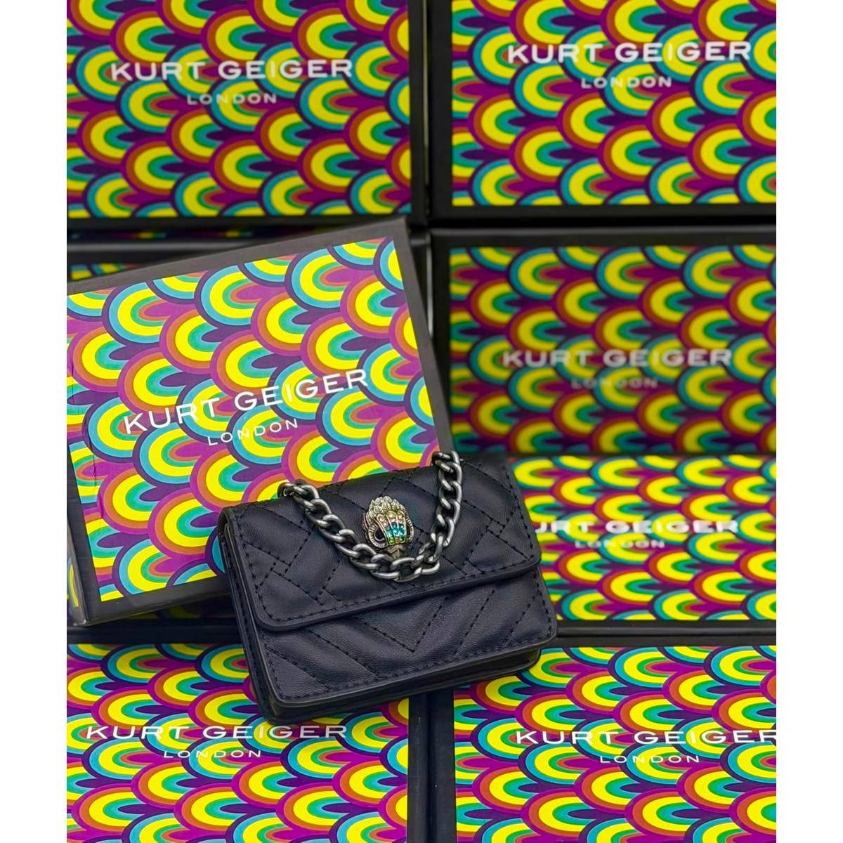 Kurt Geiger London Kensington Micro Quilted Crossbody Bag - Image 9
