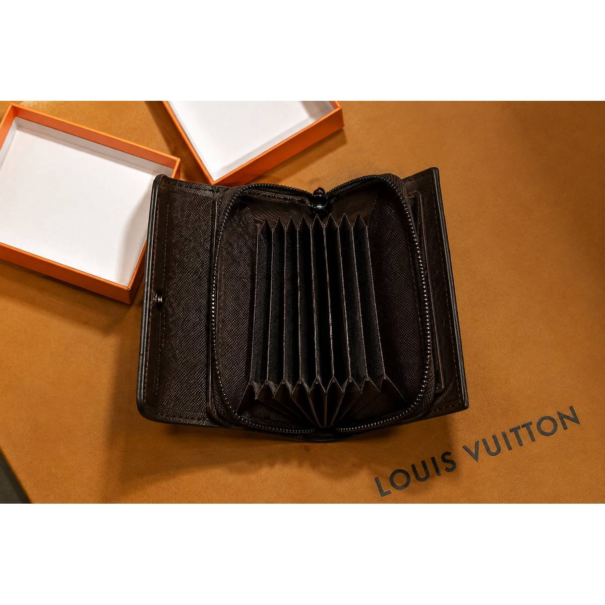 Louis Vuitton Monogram Wallet – Brown - Image 3