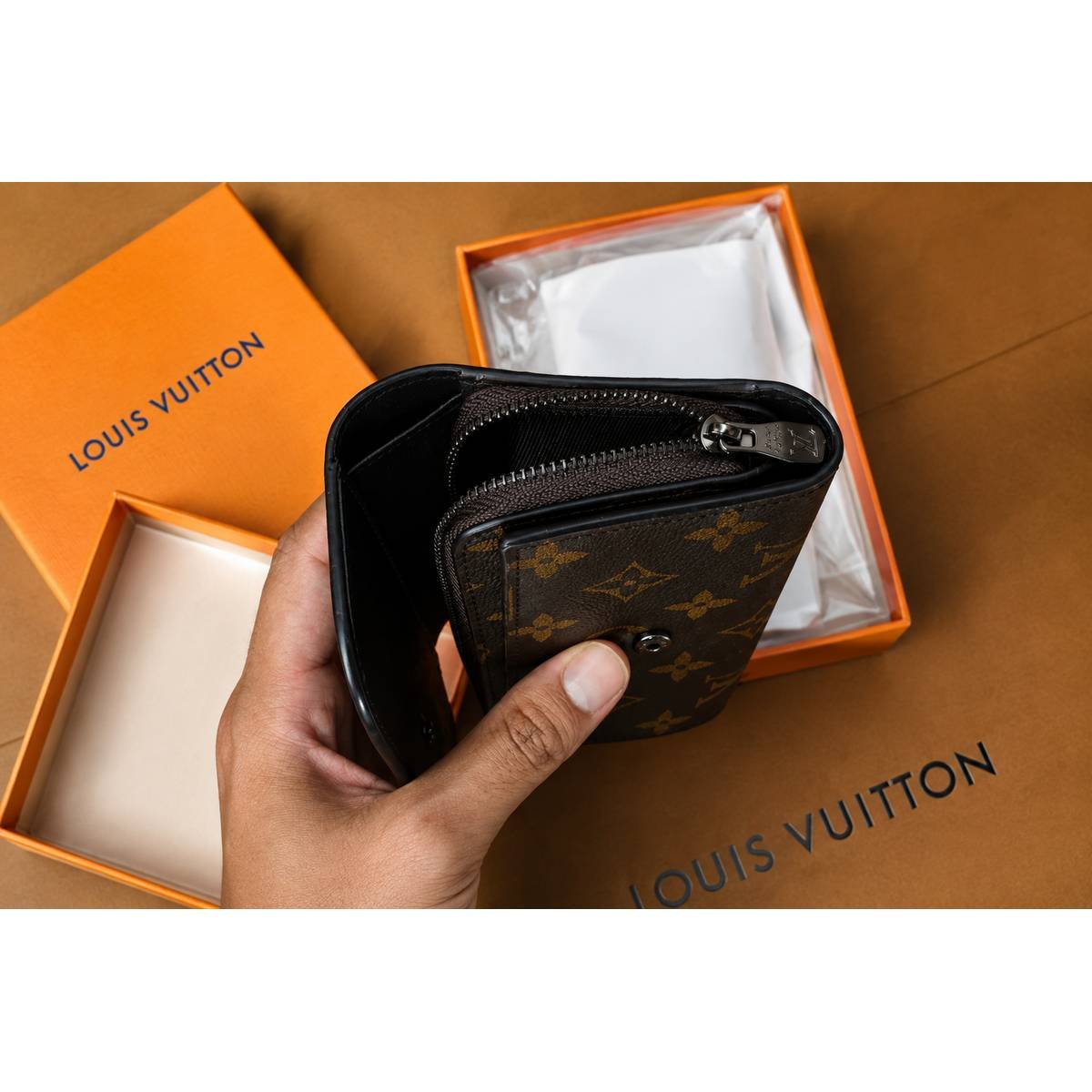 Louis Vuitton Monogram Wallet – Brown - Image 2