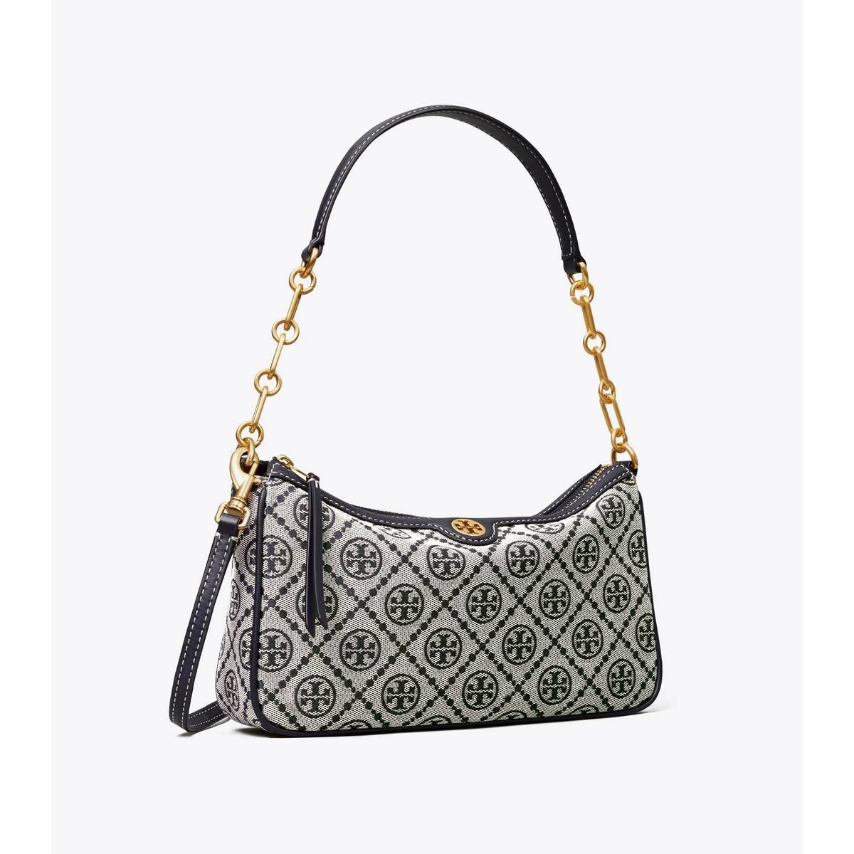 Tory Burch Small Fleming Convertible Shoulder Bag – Grey - Image 2