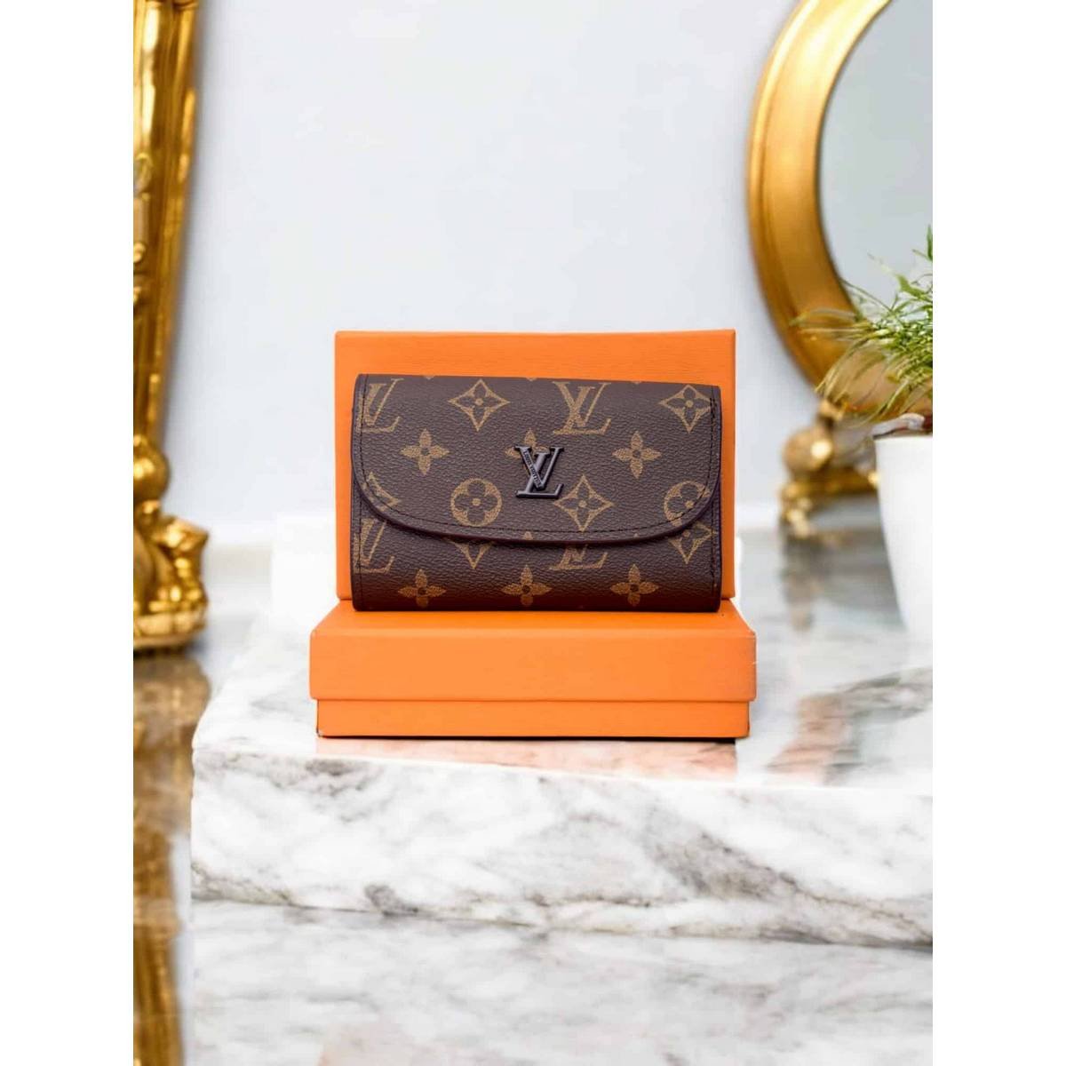 Louis Vuitton Monogram Wallet – Brown - Image 7