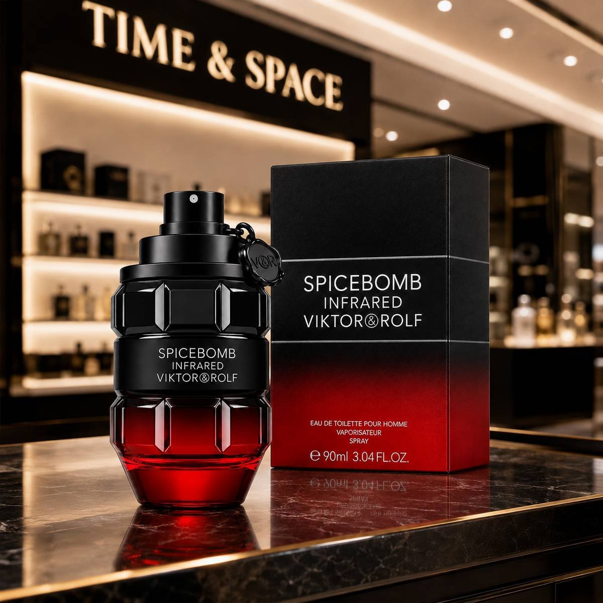 Viktor & Rolf Spicebomb Infrared Eau de Toilette for Men – 90 ml - Image 2