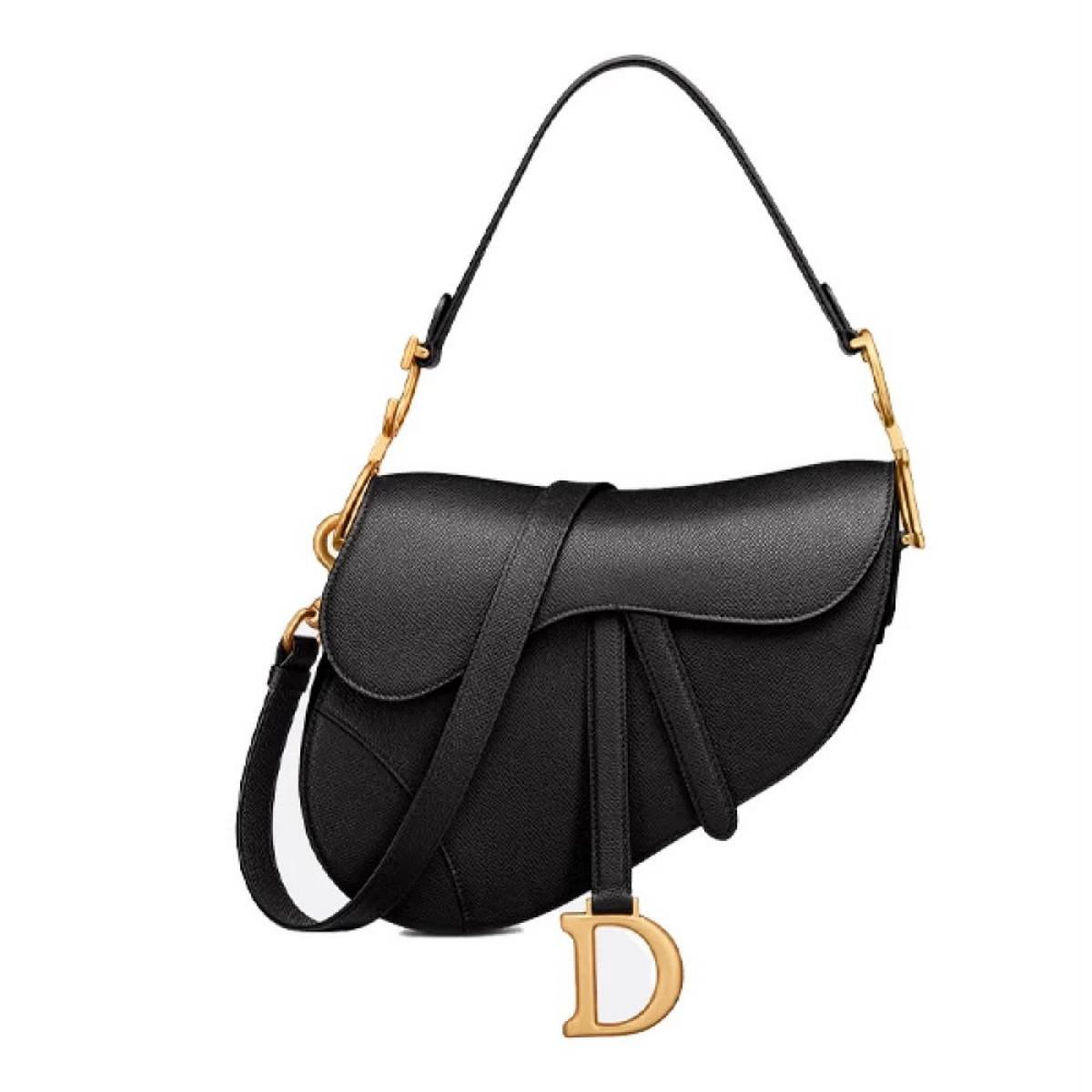 Christian Dior Saddle Bag Brown Black White – Shoulder & Crossbody Bag - Image 14
