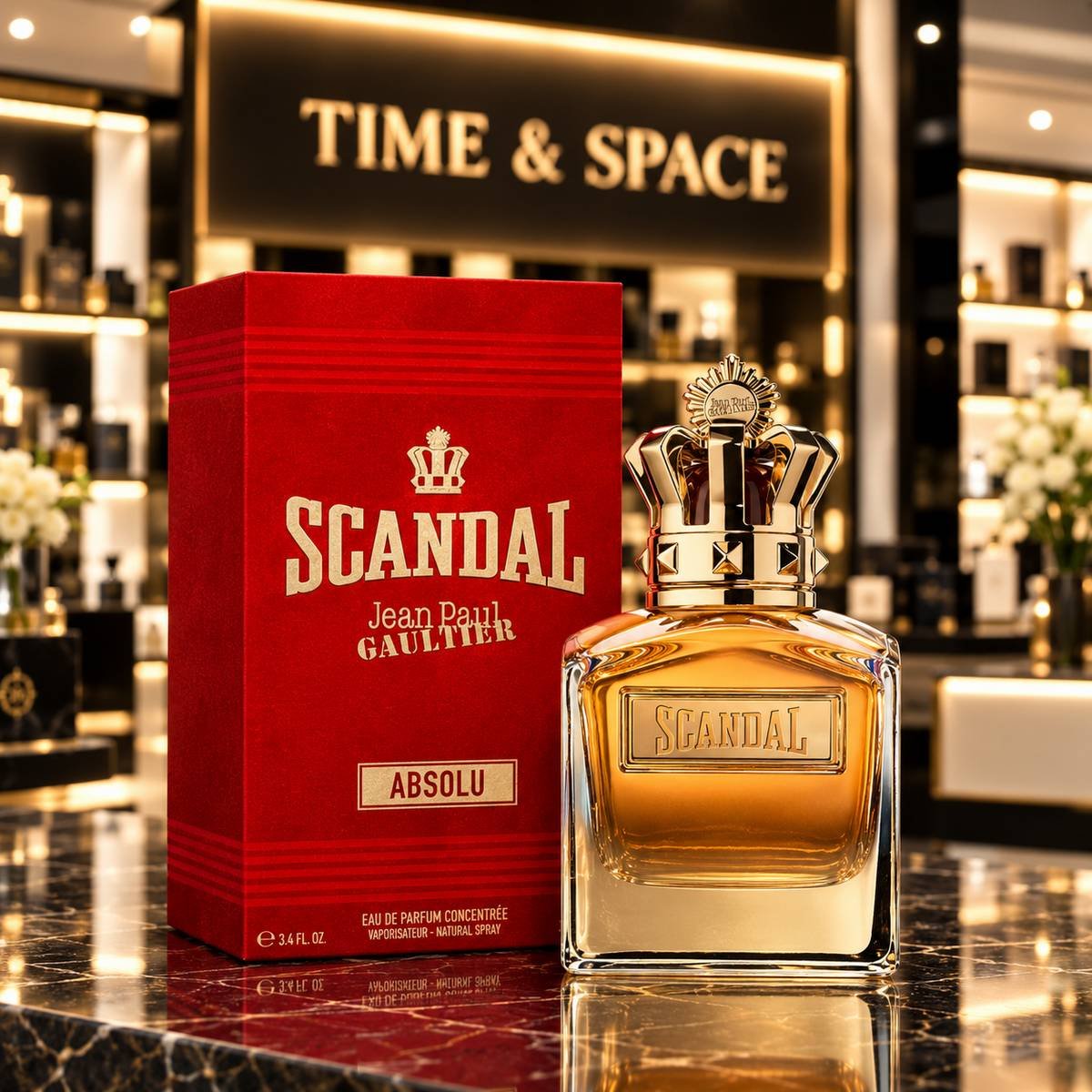 Jean Paul Gaultier Scandal Eau de Parfum 100ml for Women - Image 3