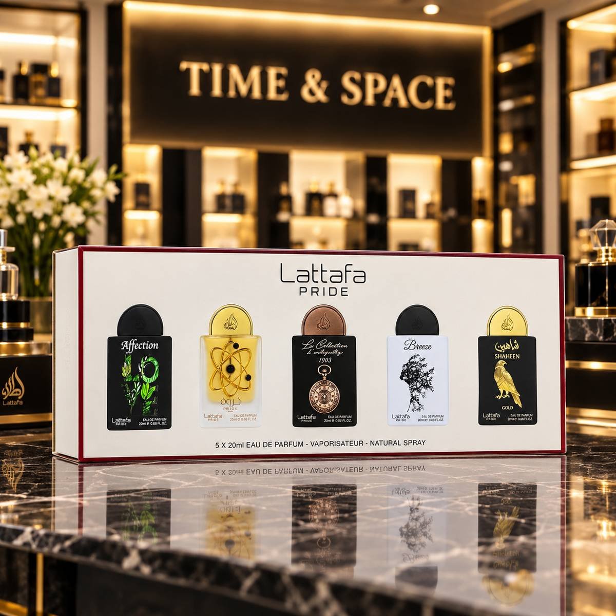 Lattafa Pride Giftset Collection No.1 Eau de Parfum 5 x 20ml – Unisex - Image 2