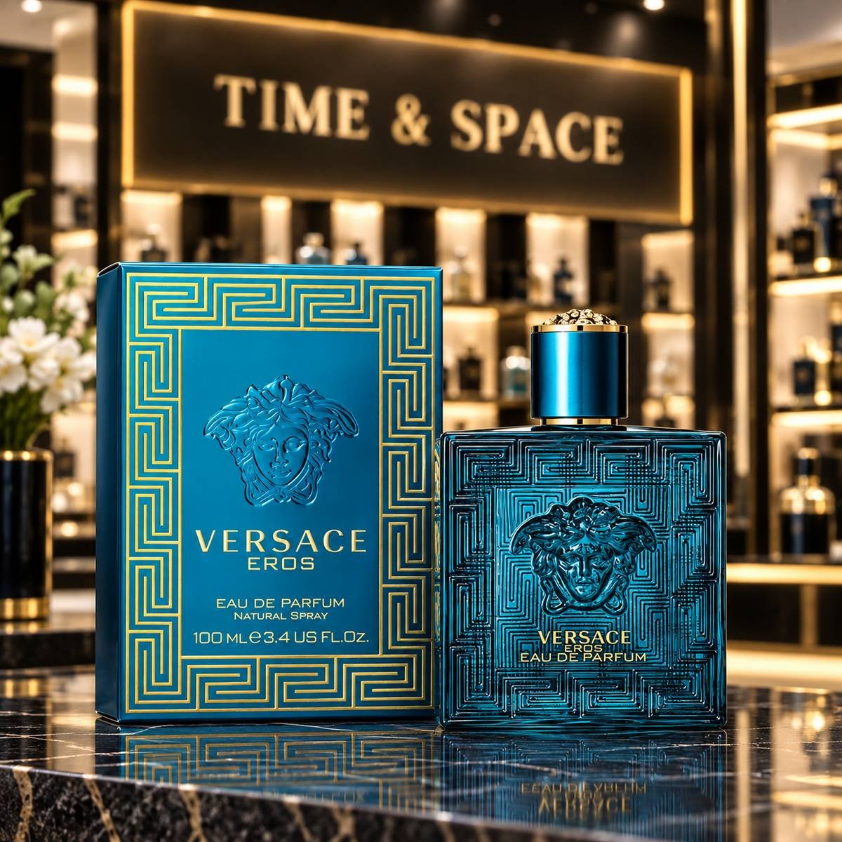 Versace Eros Eau de Parfum 100ml – Men’s Perfume - Image 3