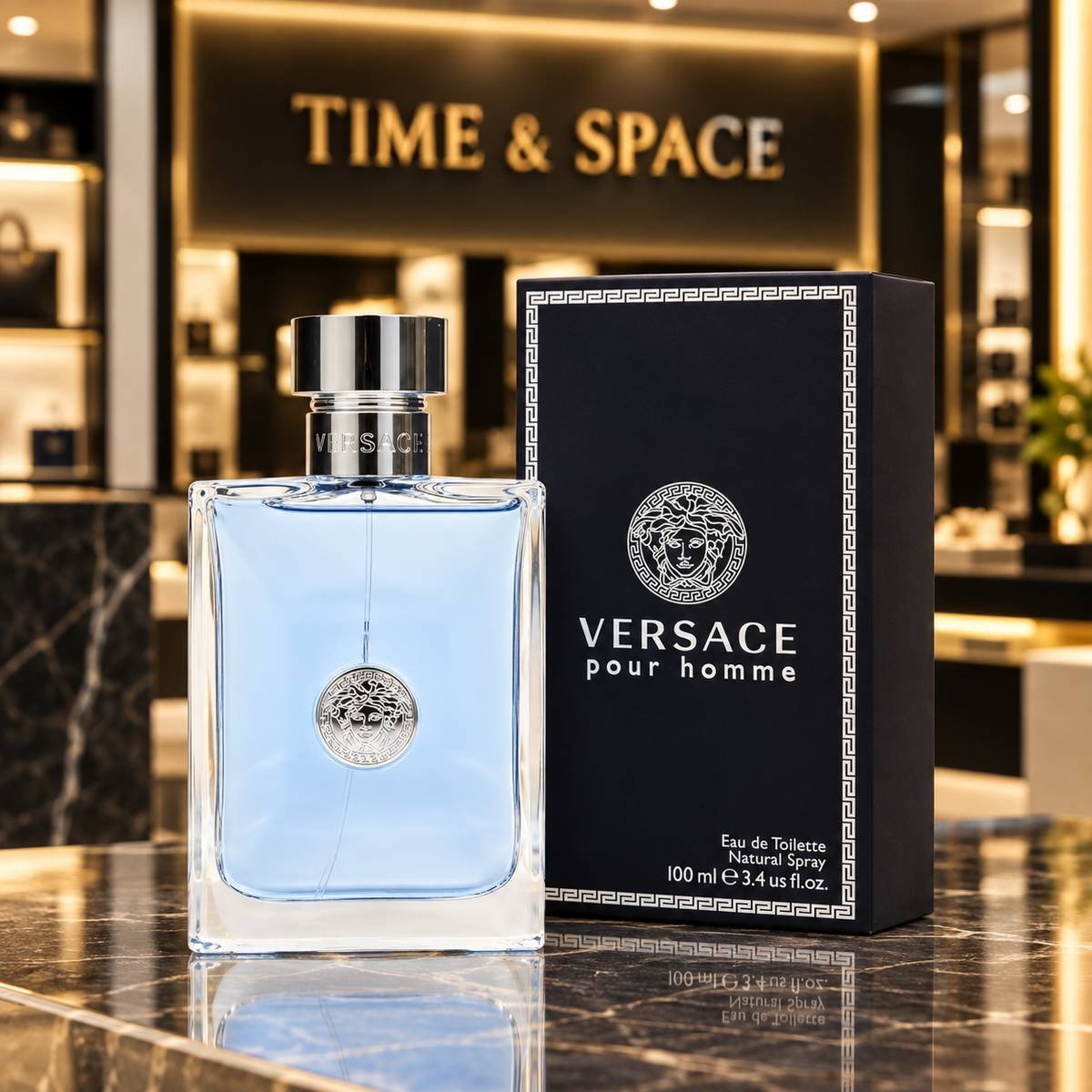 Versace Pour Homme Eau de Toilette 100ml for Men - Image 2