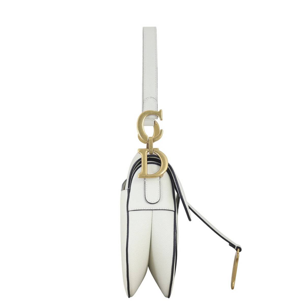 Christian Dior Saddle Bag Brown Black White – Shoulder & Crossbody Bag - Image 10